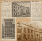 Growth of the Merchant's National Bank of New York