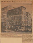 Old New York in pictures--no. 369--Wall and Broad Sts. in 1864