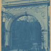Washington Arch model (wood and papier mache)