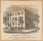 Northern Dispensary. Corner of Waverly place and Christopher street