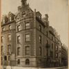 Brick and limestone row houses