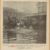 The flood in West Street last Saturday morning. This condition prevailed for many blocks. Picture was taken at the corner of Barclay