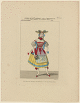 Costume de Melle. Leroux, rôle d'Henriette, dans Nathalie ou La laitière suisse, ballet, Académie royale de musique