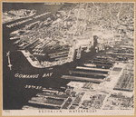 Aerial view showing Buttermilk Channel, Erie Basin, Gowanus Bay