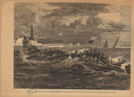 New York.-- The Bane of our popular seaside resorts--scows unloading the city garbage off Manhattan and Brighton Beaches