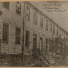 Woodframe tenements known as "Italian Row"