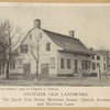 Another old landmark. The Jacob Van Brunt Martense house, Church Avenue and Martense Lane