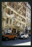 Block 496: Mercer Street between Spring Street and Prince Street (west side)