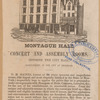 Montague Hall, concert and assembly rooms, opposite the City Hall, Court Street, in the city of Brooklyn