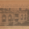 The Irving Trust Company, which maintained a branch office in this building, 839 Flatbush avenue at Linden Boulevard, from 1914 until a few years ago...