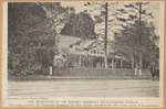 The residence of Mr. Reuben Freeman, 610 Flatbush Avenue. This home, formerly the Vanderbuilt homestead, has been slightly remodeled but still retains much of its quaintness