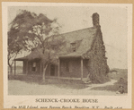 Schneck-Crooke House. On Mill Island, near Bergen Beach Brooklyn, N.Y. built 1656