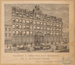 Wechsler & Abraham's new buildings, 424 to 432 Fulton Street, near Gallatin Place