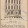 Oakley & Wright, real estate and general auctioneers, opposite City Hall