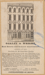 Oakley & Wright, real estate and general auctioneers, opposite City Hall