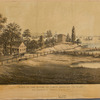 View of the house of Simon Aertsen de Hart still standing on Gowanes Bay in 1867