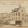 View on Hicks Street between Poplar & Middagh St. 
