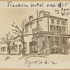 Franklin Hotel erta 1835 by Samuel Williams. Myrtle Ave. 