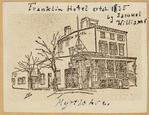 Franklin Hotel erta 1835 by Samuel Williams. Myrtle Ave. 