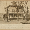 Lefferts House (demolished in 1913) and Tweed Fountain