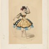 Théâtre de la Opera Porte St. Martin. Mme. Honoré dans le ballet de la Moresque