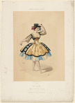 Théâtre de la Opera Porte St. Martin. Mme. Honoré dans le ballet de la Moresque