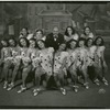 Eubie Blake and the chorus of the 1933 revival of Shuffle Along