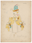 Costume design for La Duchesse de Barbezieux