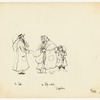 The Rabbi / His Wife & Child - Departure