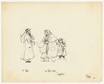 The Rabbi / His Wife & Child - Departure