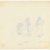 The Rabbi / His Wife & Child - Departure