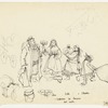 Tevye, Golde, Bielke & Schprintze - Departure for America