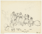 Tevye, Golde, Bielke & Schprintze - Departure for America