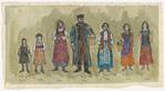 Schprintze / Bielke / Golde / Tevye / Tzeitel / Hodel / Chava