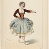 Théâtre de la Nation.  Mlle Carlotta Grisi dans La filleule des fées, 1r acte