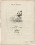 Pas des vendanges. Dansé par Melle. Carlotta Grisi & Mr. Petipa dans Giselle. Ballet composé par Ad. Adam