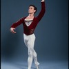 Clark Tippet performing in the dance production Swan Lake