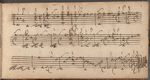 Collection of lute music in French lute tablature