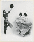 Publicity photograph of Luis Rivera and two unidentified dancers