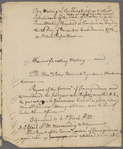 Rough minutes of Boston town meeting