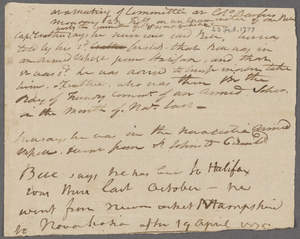 Boston Committee of Correspondence records