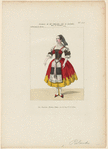 Costume de Mme. Roland, rôle de Mathéa, dans La tarentule
