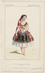 Melle Rosati, dans Les boucaniers, ballet du 2e acte