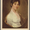 Portrait of Mrs. Lawrence Lewis (Nelly Custis). By John Trumbull (1756-1843) in the Mount Vernon mansion