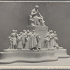 Der mit ersten Presise gektrönte Entwurf zu einem fur Budapest bestimmten Denkmal des ungarsichen Dichters Vörösmarty. Von dem Bildhaur Eduard Kallós und dem Architetekten Géza Markus