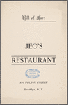 Jeo's Restaurant