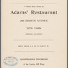 Adams' Restaurant