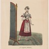 Mlle Louise Pierson, artiste du théâtre de la porte St. Martin, rôle d'Ida dans le ballet de La laitière suisse