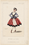 Melle. Plumkett [sic], dans Le prophète, Théâtre de la Nation