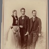 Photographic portrait of Alma, Paul and Walter Clairmont